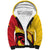 Papua New Guinea 50th Independence Anniversary Sherpa Hoodie Special Style Yellow Version - Polynesian Pride