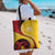 Papua New Guinea 50th Independence Anniversary Tote Bag Special Style Yellow Version - Polynesian Pride