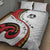 Papua New Guinea 50th Independence Anniversary Quilt Bed Set Special Style White Version - Polynesian Pride