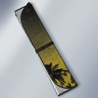 Palau Independence Day Auto Sun Shade Palauan Tattoo Pattern - Polynesian Pride