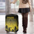 Palau Independence Day Luggage Cover Palauan Tattoo Pattern - Polynesian Pride