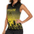 Personalised Palau Independence Day Women Sleeveless Polo Shirt Palauan Tattoo Pattern - Polynesian Pride