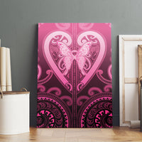 Aotearoa Breast Cancer Canvas Wall Art Maori Tribal Pattern LT05 - Polynesian Pride