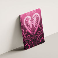 Aotearoa Breast Cancer Canvas Wall Art Maori Tribal Pattern LT05 - Polynesian Pride