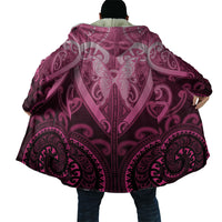 Aotearoa Breast Cancer Cloak Maori Tribal Pattern LT05 - Polynesian Pride