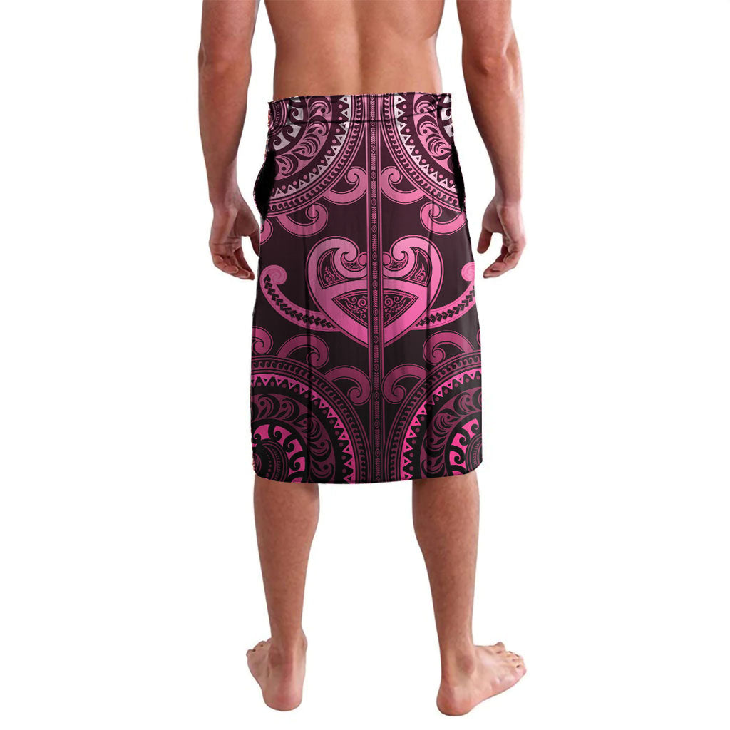 Aotearoa Breast Cancer Lavalava Maori Tribal Pattern LT05 - Polynesian Pride