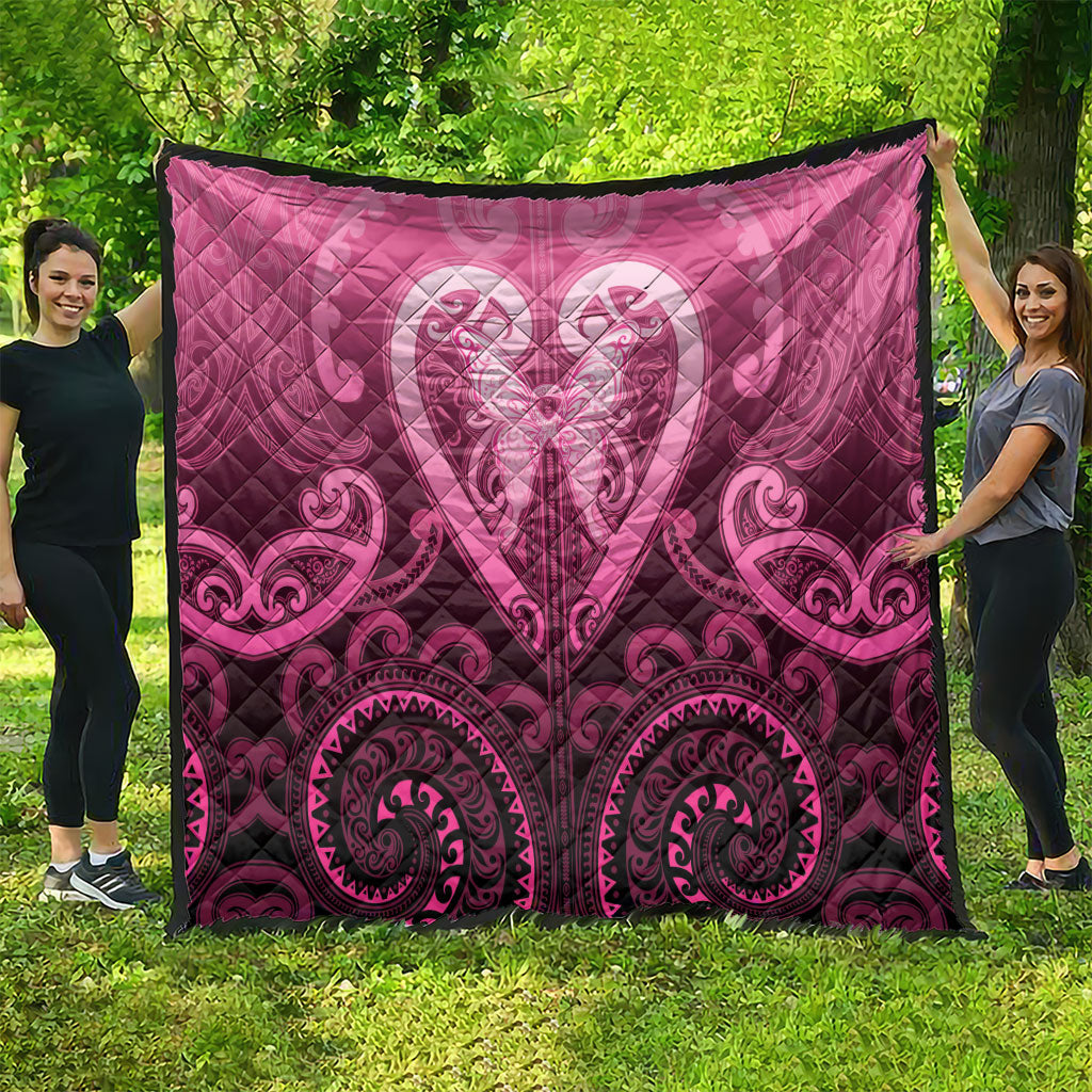 Aotearoa Breast Cancer Quilt Maori Tribal Pattern LT05 - Polynesian Pride