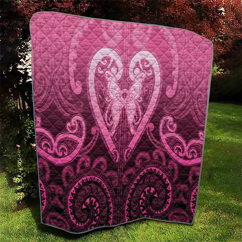 Aotearoa Breast Cancer Quilt Maori Tribal Pattern LT05 - Polynesian Pride
