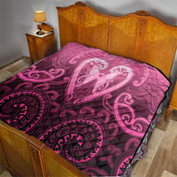 Aotearoa Breast Cancer Quilt Maori Tribal Pattern LT05 - Polynesian Pride