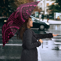 Aotearoa Breast Cancer Umbrella Maori Tribal Pattern LT05 - Polynesian Pride