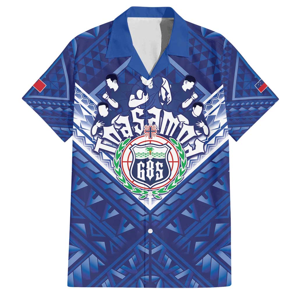 Toa Samoa Rugby Custom Family Matching Long Sleeve Bodycon Dress and Hawaiian Shirt Samoan Pride With Tribal Pattern - Polynesian Pride