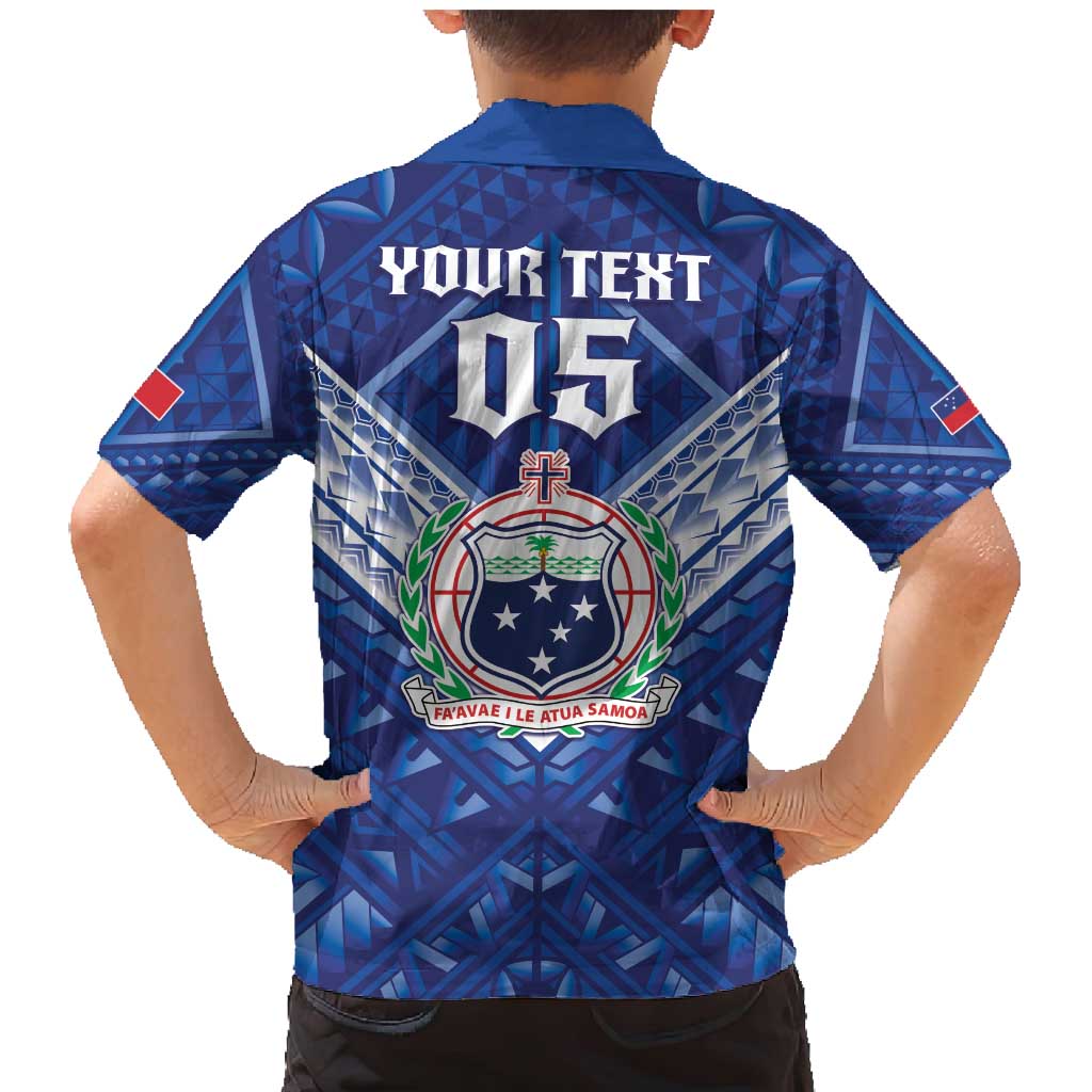 Toa Samoa Rugby Custom Family Matching Mermaid Dress and Hawaiian Shirt Samoan Pride With Tribal Pattern - Polynesian Pride