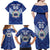 Toa Samoa Rugby Custom Family Matching Off Shoulder Maxi Dress and Hawaiian Shirt Samoan Pride With Tribal Pattern - Polynesian Pride