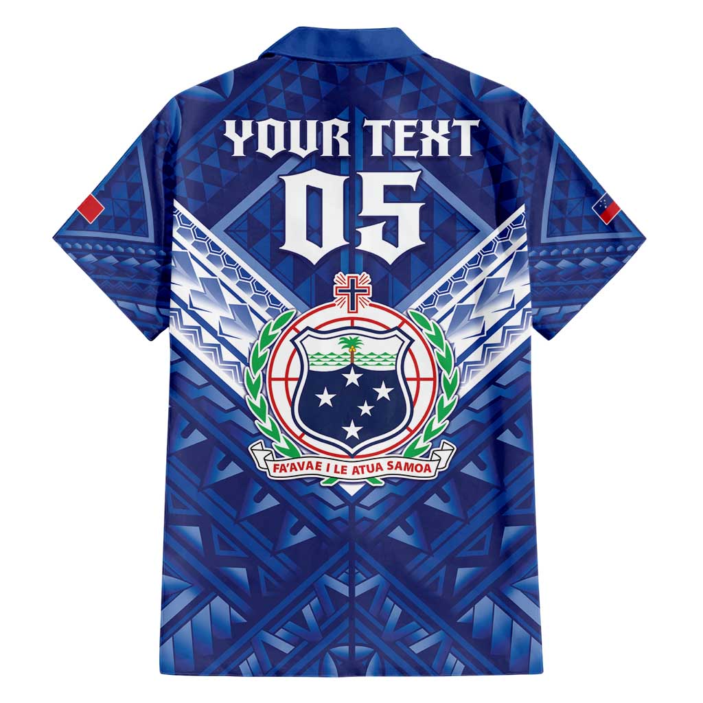 Toa Samoa Rugby Custom Hawaiian Shirt Samoan Pride With Tribal Pattern - Polynesian Pride