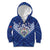 Toa Samoa Rugby Custom Kid Hoodie Samoan Pride With Tribal Pattern - Polynesian Pride