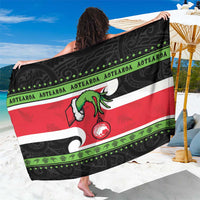 New Zealand Funny Christmas Sarong Maori Tiki