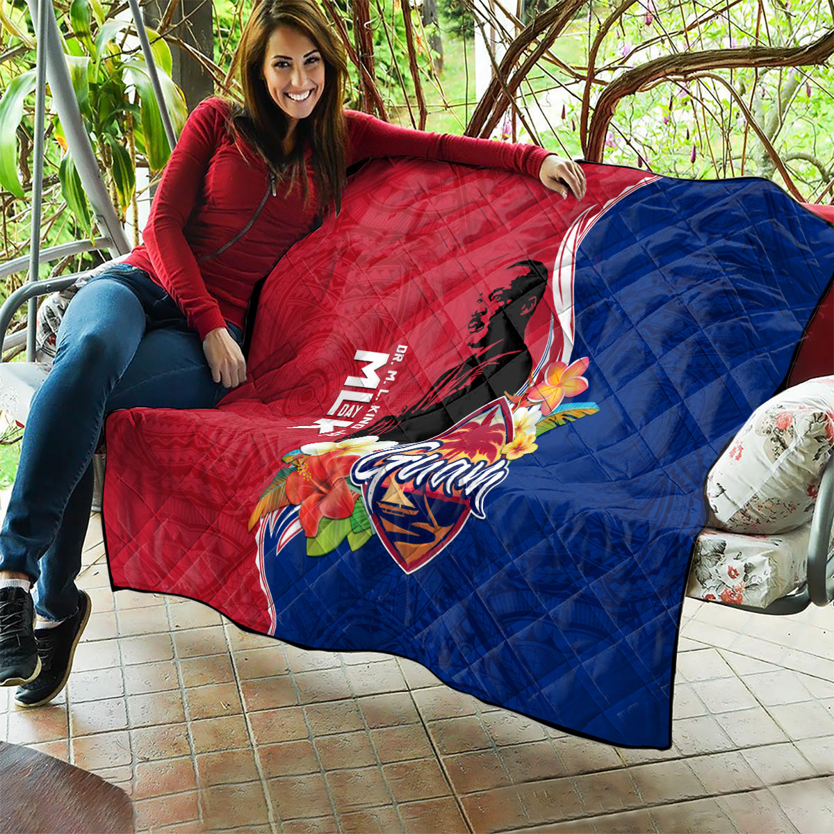 Guam Martin Luther King Jr Day Quilt LT05 - Polynesian Pride