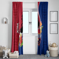 Guam Martin Luther King Jr Day Window Curtain LT05 - Polynesian Pride