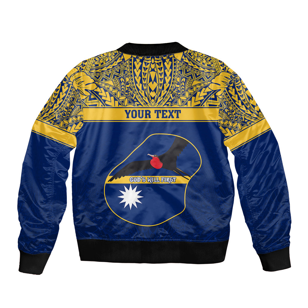 Personalised Repubrikin Naoero Independence Day Bomber Jacket Tamanu With Coat Of Arms LT05 - Polynesian Pride