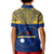 Personalised Repubrikin Naoero Independence Day Kid Polo Shirt Tamanu With Coat Of Arms LT05 - Polynesian Pride