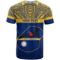 Personalised Repubrikin Naoero Independence Day T Shirt Tamanu With Coat Of Arms LT05 - Polynesian Pride