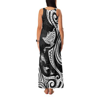 Hawaii Manta Ray Family Matching Tank Maxi Dress and Hawaiian Shirt Polynesian Art Tattoo LT05 - Polynesian Pride