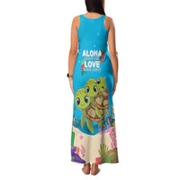 Ohana Hawaii Family Matching Tank Maxi Dress and Hawaiian Shirt Kawaii Family Turtle LT05 - Polynesian Pride