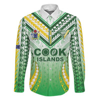 Custom Cook Islands Rugby Family Matching Long Sleeve Bodycon Dress and Hawaiian Shirt Unique Style White Version - Polynesian Pride