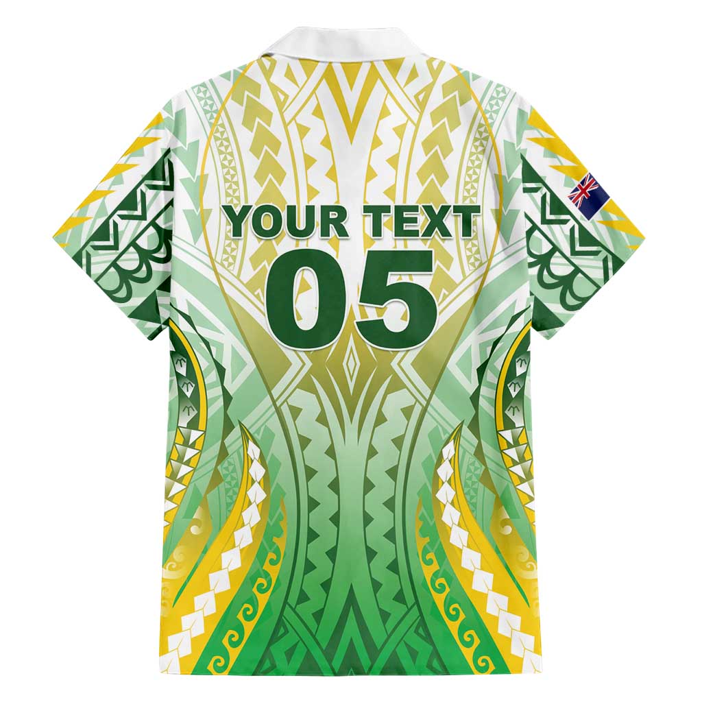 Custom Cook Islands Rugby Family Matching Summer Maxi Dress and Hawaiian Shirt Unique Style White Version - Polynesian Pride