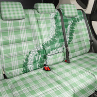 Green Hawaii Palaka Back Car Seat Cover Hawaiian Honohono Lei