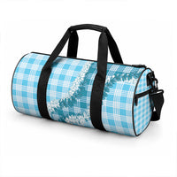 Blue Hawaii Palaka Duffle Bag Hawaiian Honohono Lei LT05 - Polynesian Pride