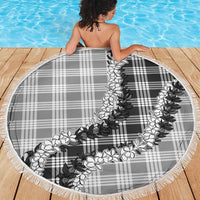 Gray Hawaii Palaka Beach Blanket Hawaiian Honohono Lei