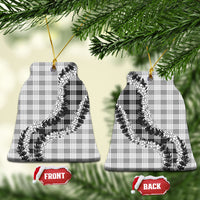 Gray Hawaii Palaka Ceramic Ornament Hawaiian Honohono Lei LT05 Bell Flake Gray - Polynesian Pride