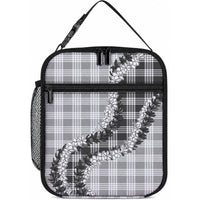 Gray Hawaii Palaka Lunch Bag Hawaiian Honohono Lei