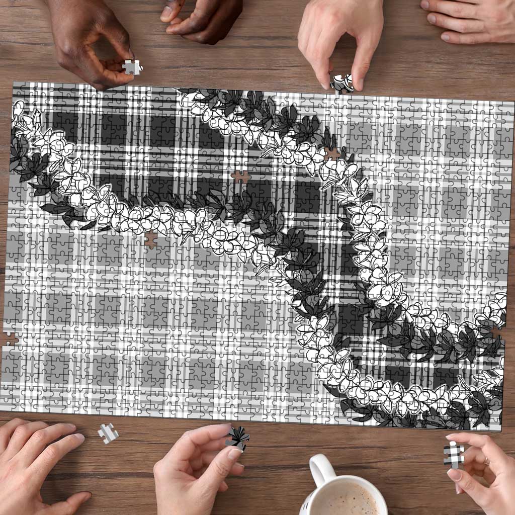Gray Hawaii Palaka Puzzle Hawaiian Honohono Lei