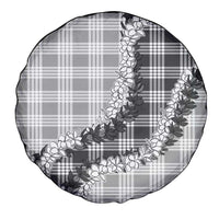 Gray Hawaii Palaka Spare Tire Cover Hawaiian Honohono Lei
