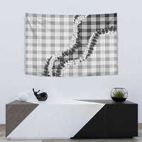 Gray Hawaii Palaka Tapestry Hawaiian Honohono Lei