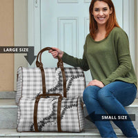 Gray Hawaii Palaka Travel Bag Hawaiian Honohono Lei