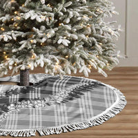 Gray Hawaii Palaka Tree Skirt Hawaiian Honohono Lei LT05 - Polynesian Pride