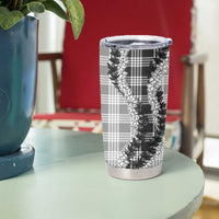 Gray Hawaii Palaka Tumbler Cup Hawaiian Honohono Lei