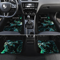 New Zealand Marathon Car Mats Silver Fern Paua Shell Simple Style