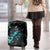 New Zealand Marathon Luggage Cover Silver Fern Paua Shell Simple Style