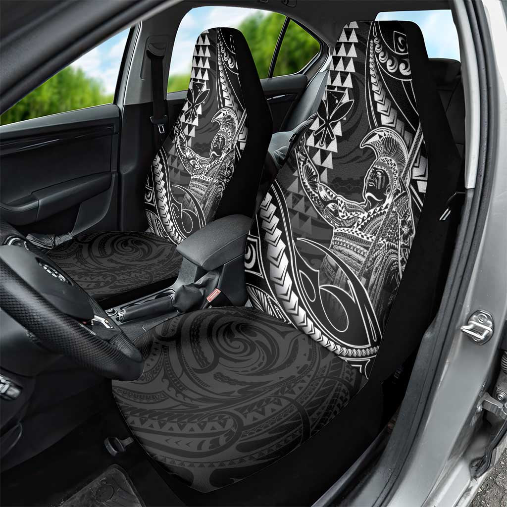 Hawaii King Kamehameha The Great Car Seat Cover Black Tribal Tattoo