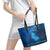 New Zealand Mother's Day Leather Tote Bag Ko Te Whaea Te Takere O Te Waka
