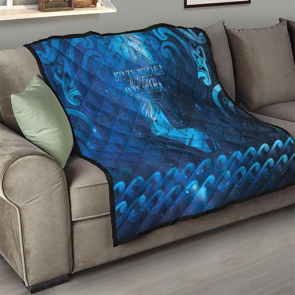 New Zealand Mother's Day Quilt Ko Te Whaea Te Takere O Te Waka