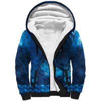 Personalised New Zealand Mother's Day Sherpa Hoodie Ko Te Whaea Te Takere O Te Waka