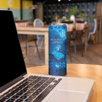 Personalised New Zealand Mother's Day Skinny Tumbler Ko Te Whaea Te Takere O Te Waka LT05 - Polynesian Pride