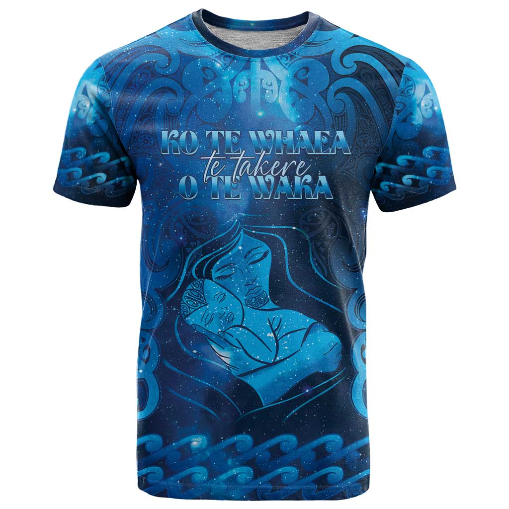 Personalised New Zealand Mother's Day T Shirt Ko Te Whaea Te Takere O Te Waka