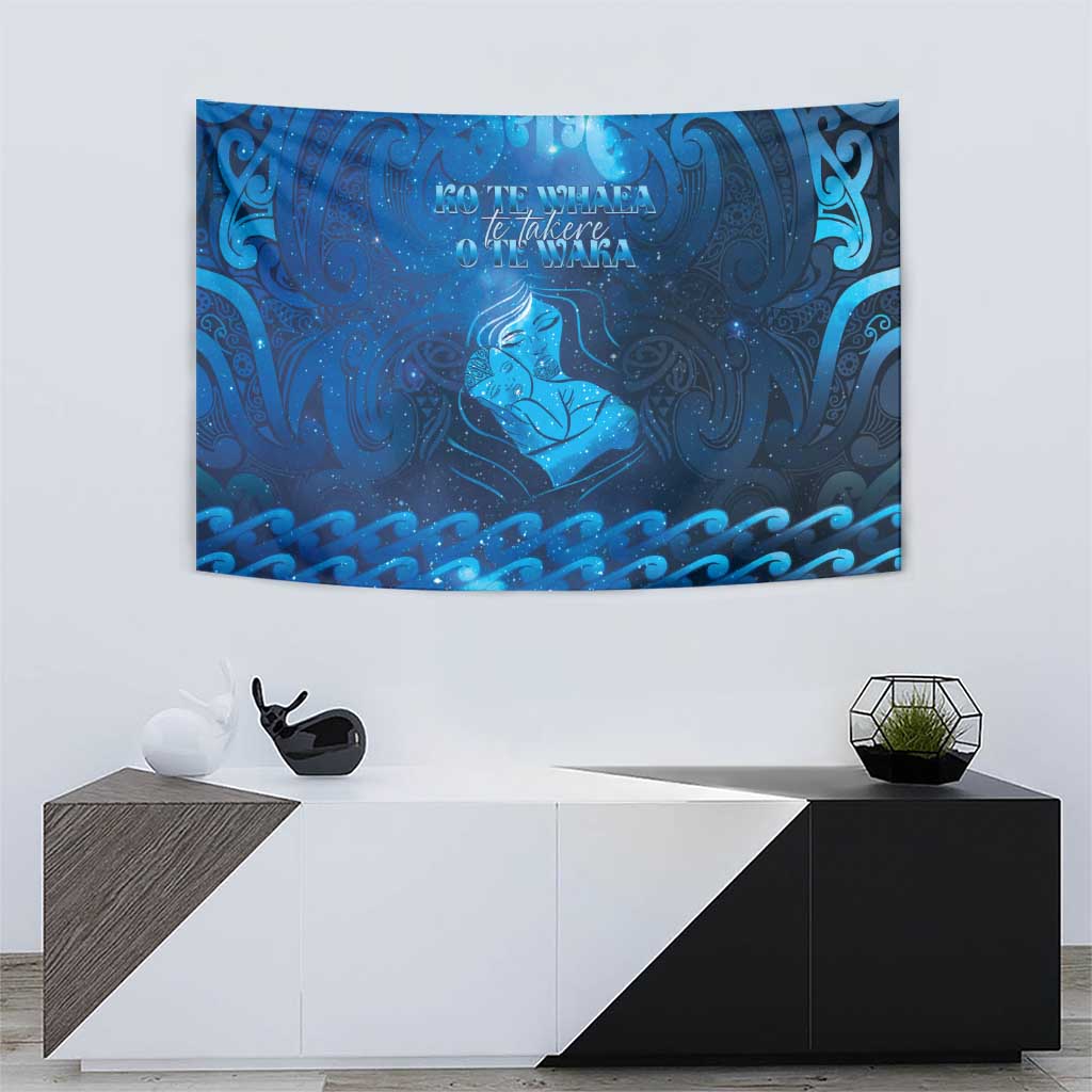 New Zealand Mother's Day Tapestry Ko Te Whaea Te Takere O Te Waka