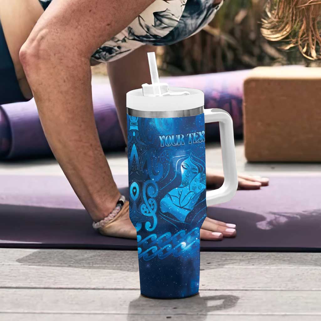 Personalised New Zealand Mother's Day Tumbler With Handle Ko Te Whaea Te Takere O Te Waka